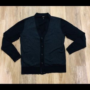 JACK SPADE MERINO WOOL CARDIGAN